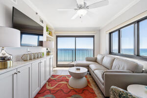 Waterfront Furnished West corner unit condo on the Gulf of Mexico.